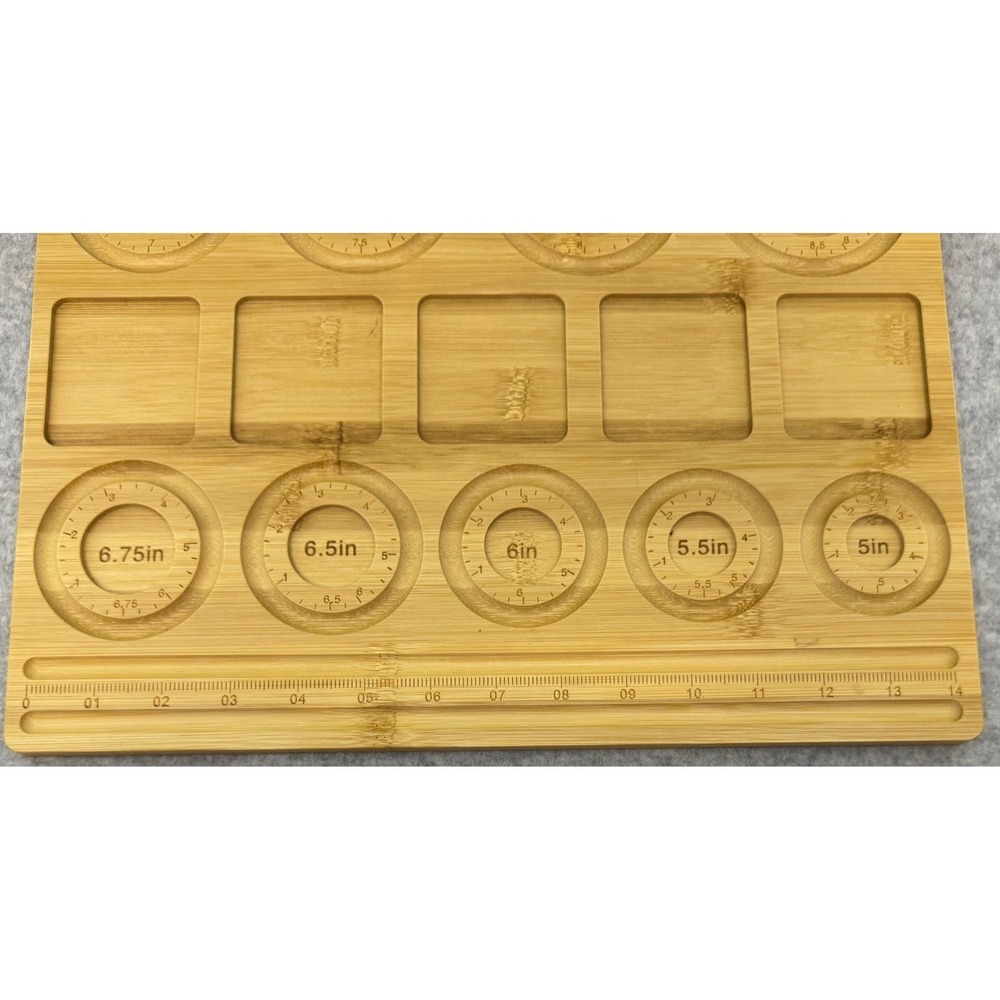 Bracelet Bead Board Bamboo Jewelry Making Supplies Wood Bead Tray - Picture 6 of 9